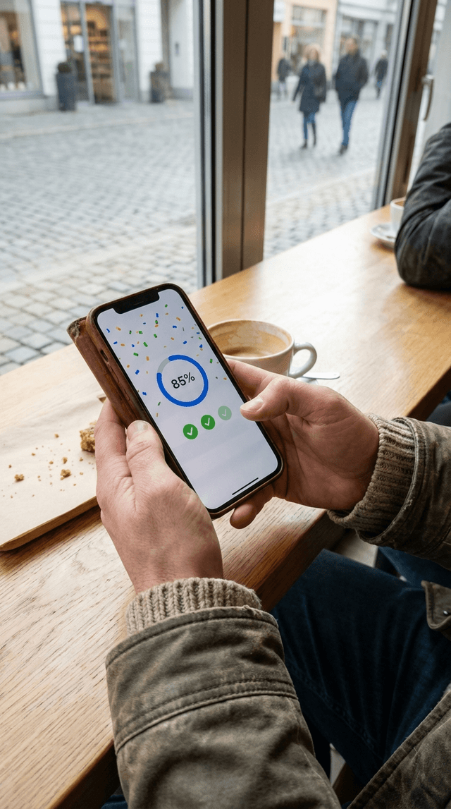 Bootsführerschein Online Screenshot auf iPhone 5